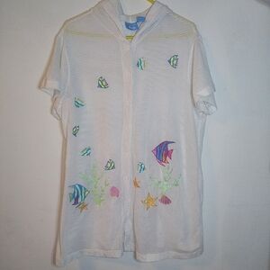 Blue Island NY| Swimsuit Cover Up Sz 1x